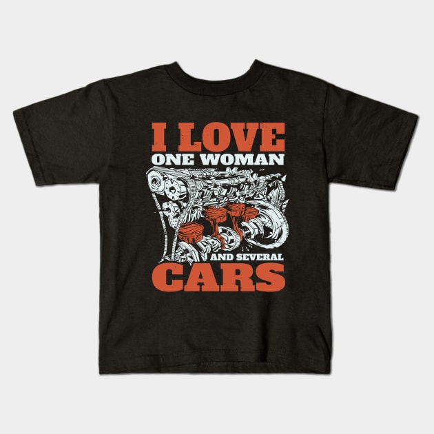 Mechanic's Heartbeat Kids T-Shirt by Life2LiveDesign